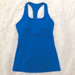 Lululemon Power Up Tank, Beaming Blue